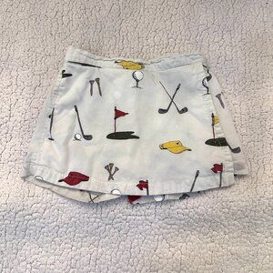 Pink Chicken Golf Skort 4Y